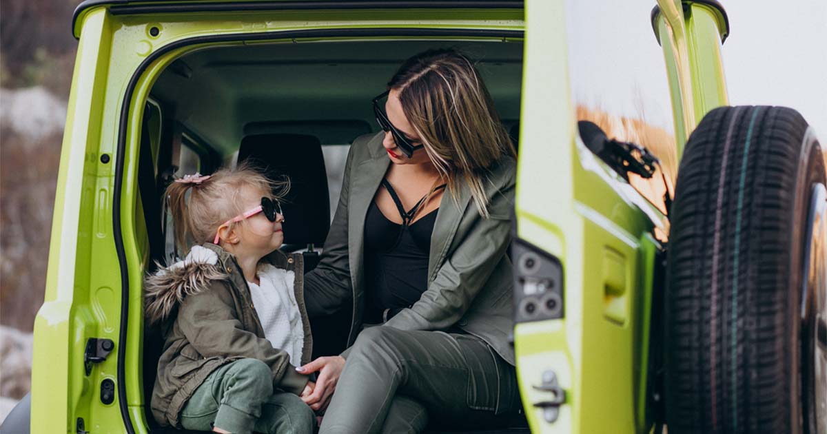 Taxi with Car seat and Baby seat